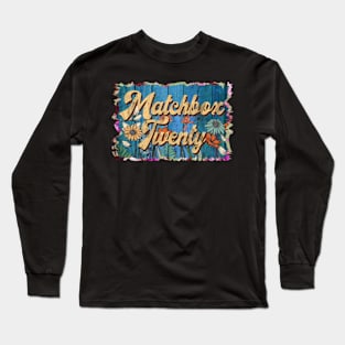 Retro Matchbox Name Flowers Limited Edition Proud Classic Styles Twenty Long Sleeve T-Shirt